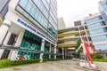 Singapore-14 DEC 2019: Singapore University of Social Sciences SUSS gate area view Royalty Free Stock Photo