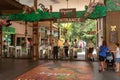 Singapore - December, 2018: Entrance to Singapore Zoo. Royalty Free Stock Photo