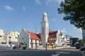 Street life at Little India, Singapore - The Kampong Kapor Methodist Church Royalty Free Stock Photo