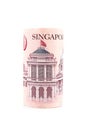 Singapore Dollars. Royalty Free Stock Photo