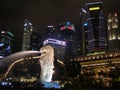 Singapore Downtown Center Amazying Archtecture Royalty Free Stock Photo