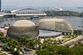 Singapore Downtown and Esplanade Theatre on the Bay