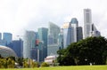 Singapore downtown cityscape Royalty Free Stock Photo