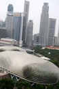 Singapore Esplanade Theater Royalty Free Stock Photo