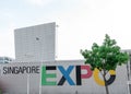 Singapore EXPO Largest Convention and exchibition venue, Changi Expo, Singapore, 26 March 2020 Royalty Free Stock Photo