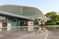 Singapore-26 FEB 2020:The Esplanade Opera building with outdoor landscape Royalty Free Stock Photo