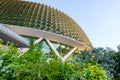 Singapore-26 FEB 2020:The Esplanade Opera building with outdoor landscape Royalty Free Stock Photo