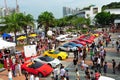 Singapore Ferrari Club Owners showcasing their Ferrari cars during Singapore Yacht Show at One Degree 15 Marina Club Sentosa Cove