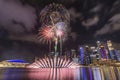 Singapore fireworks countdown celebration, New Year Firework