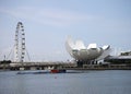 Singapore Flyer and Science and Art museum