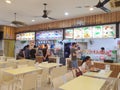 Singapore: Food court Royalty Free Stock Photo