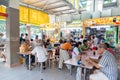 Singapore Food Court at Whampoa Hawker Center Royalty Free Stock Photo