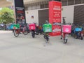 Singapore : GrabFood and Food Panda Delivery electric bike