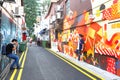 Singapore : Graffiti near Haji Lane