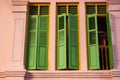 Singapore heritage house window