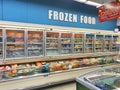 Singapore: Imported frozen product on display