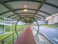 SINGAPORE-26 JAN 2017: Campus view in Nanyang Technological Univ