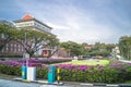 SINGAPORE-26 JAN 2017: Campus view in Nanyang Technological Univ