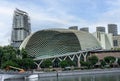 Singapore, 24 January 2024: Esplanade Concert Hall graces Marina Bay, Singapore, an architectural