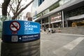 No smoking zone in Singapore
