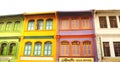 Singapore, January 12th,2020 : beautiful old building in Haji Lane street - image