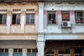 Old traditional shop house buildings Singapore Royalty Free Stock Photo