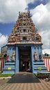 Sri Veerama Kaliamman Temple in Little India in Singapore Royalty Free Stock Photo