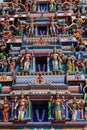 Sri Veerama Kaliamman Temple in Little India in Singapore Royalty Free Stock Photo