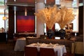 SINGAPORE - JULY 23rd, 2016: Chinese or Cantonese Restaurant interior, part of a 5 star luxury hotel at the Marina Bay