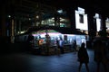 Singapore - July 29, 2015 : Stand of mini market On Orchard Road Singapore