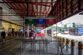 Singapore-27 JUN 2019:Singapore bus interchange open space perspective view Royalty Free Stock Photo