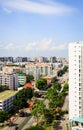 Singapore-16 JUN 2018:Singapore Geylang area residential building aerial view Royalty Free Stock Photo