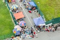 SINGAPORE-JUN 24 2017: street market Sungei Road Thieves Market