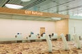 SINGAPORE, June, 2019: GST refund area at Airport terminal