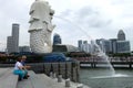 Singapore landmark Merlion