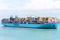 Singapore - large container ship \