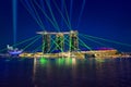 Singapore & Lights Royalty Free Stock Photo