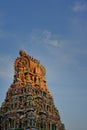 Singapore, Little India, Sri Perumal Temple Royalty Free Stock Photo