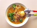 Singapore Malay Mee rebus dish