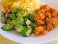 Singapore Malaysia Mixed Vegetables Rice