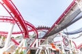 Roller Coaster Battlestar Galactica in Universal Studios Theme Park on Sentosa