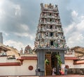 Main entrance to Sri Mariamman Hindu Temple, Singapore