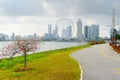 Singapore Marina Barrage river lane