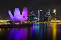 Singapore Marina Bay Royalty Free Stock Photo