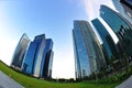 Singapore Marina Bay Financial Centre Royalty Free Stock Photo