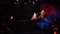 2017 Singapore Marina Bay Sands Circus Big Top Cirque du Soleil Touring Show Kooza Performance Acrobatic Show Balancing Aerial Act Royalty Free Stock Photo