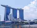 Singapore Marina Bay Sands Hotel and Art Science Museum