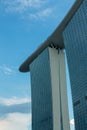 SINGAPORE - MAY 11: Marina Bay Sands Integrated Resort on May 11 Royalty Free Stock Photo