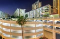 Singapore-05 MAY 2018:Singapore residential area multi carpark building view Royalty Free Stock Photo