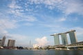 Singapore MBS Royalty Free Stock Photo